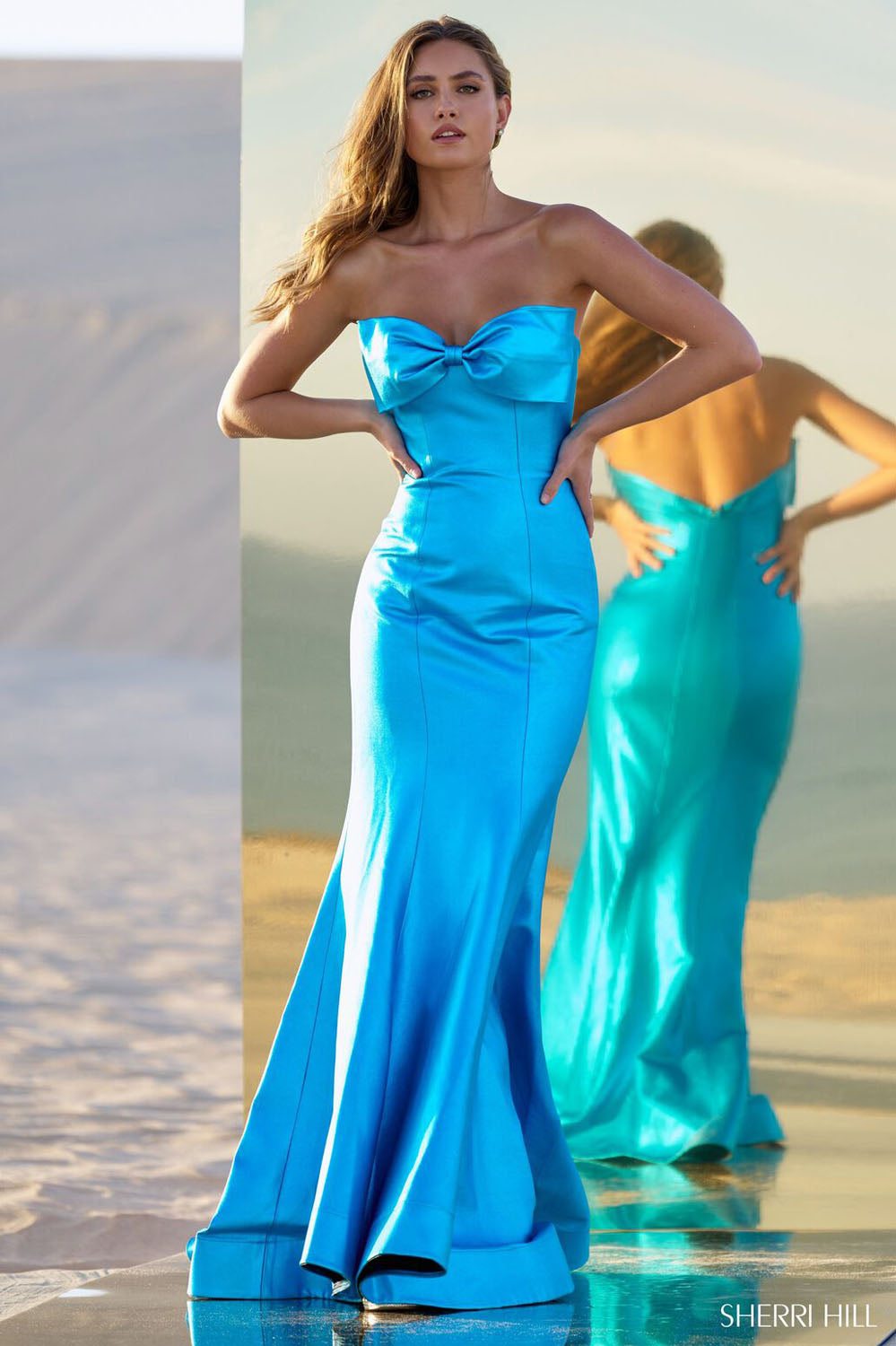 green emerald velvet dress Mismatched Emerald Green Mermaid Most Popular Wedding Guest Dress, Lon –  bridalsew main image 1