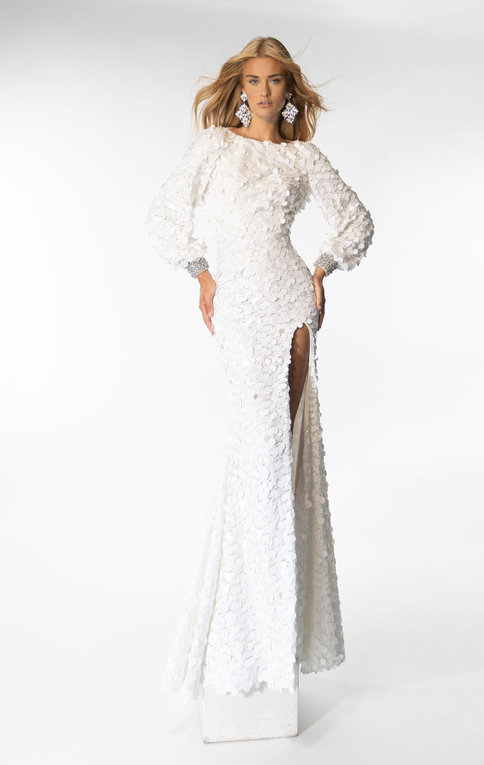 Ava Presley 39256 prom dress images. Ava Presley 39256 is available in these colors: Black, White.