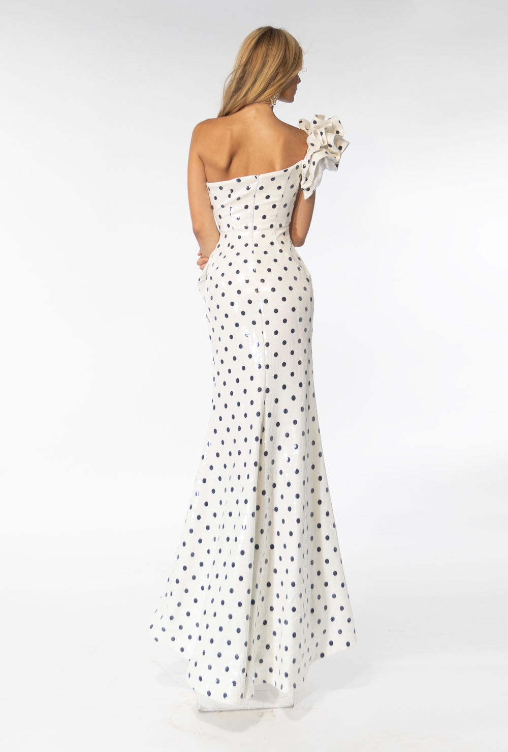 Ava Presley 39264 prom dress images. Ava Presley 39264 is available in these colors: White, Black.