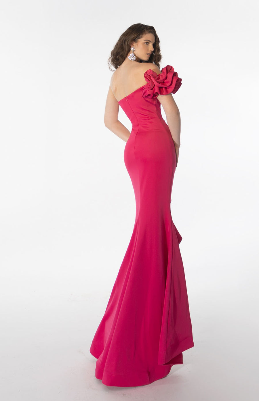 Ava Presley 39265 prom dress images.  Ava Presley 39265 is available in these colors: White, Red, Black, Hot Pink.