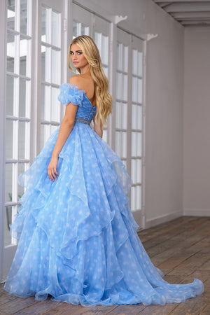 Ava Presley 39318 prom dress images.  Ava Presley 39318 is available in these colors: Black White.
