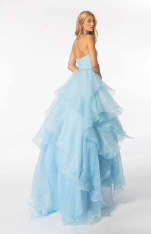 Ava Presley 39560 prom dress images.  Ava Presley 39560 is available in these colors: Orchid, Light Blue.