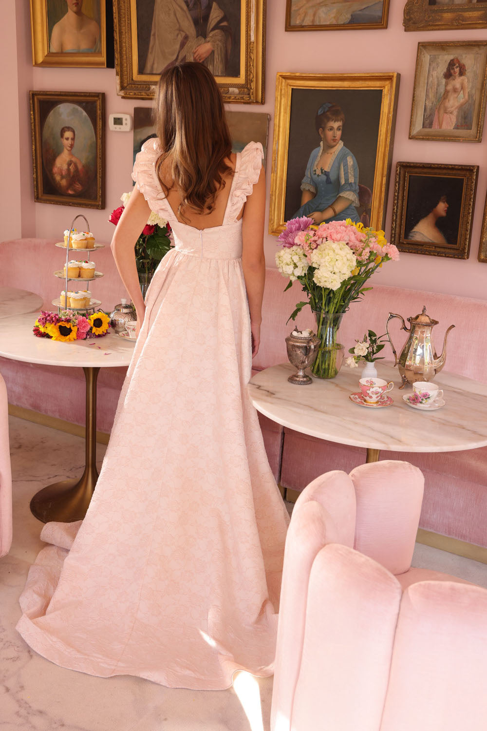 Ava Presley 40095 prom dress images. Ava Presley 40095 is available in these colors: Ice Pink,Mint,Lilac.