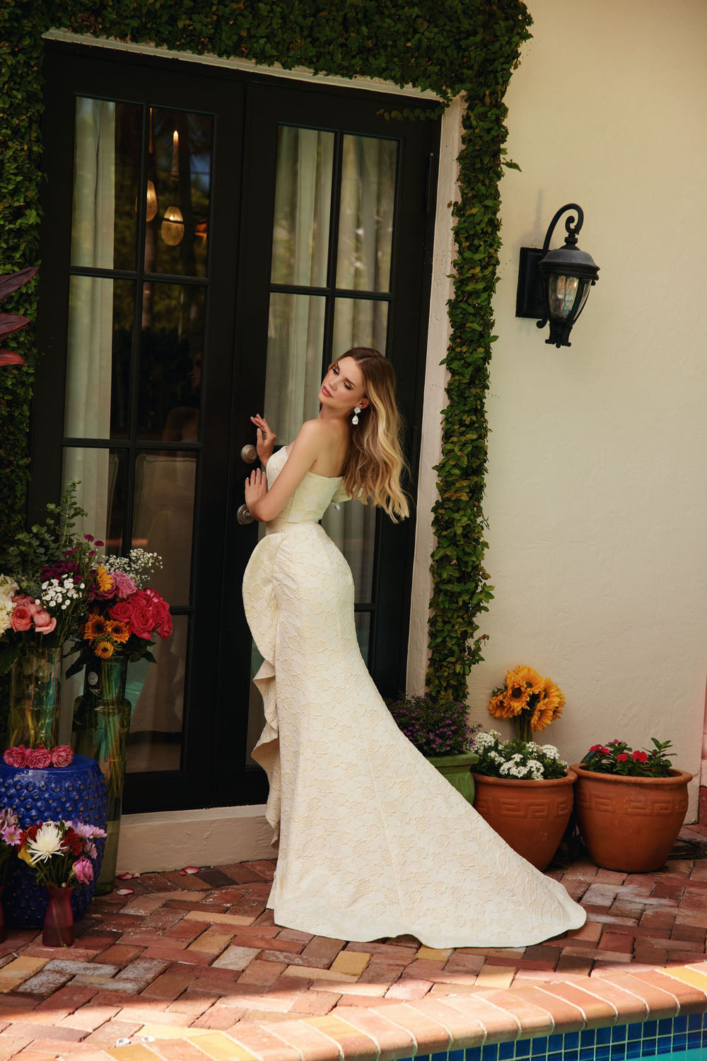 Ava Presley 40146 prom dress images. Ava Presley 40146 is available in these colors: Blush,Light Blue,Soft Yellow.