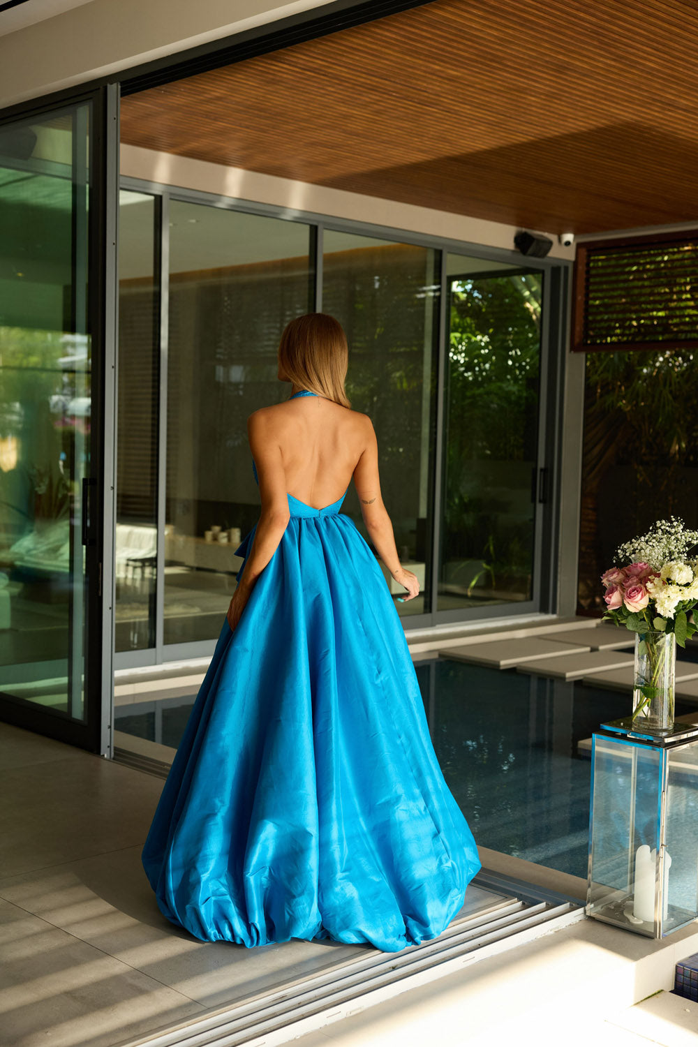 Ava Presley 47146 prom dress images. Ava Presley 47146 is available in these colors: Royal, White, Turquoise, Watermelon.