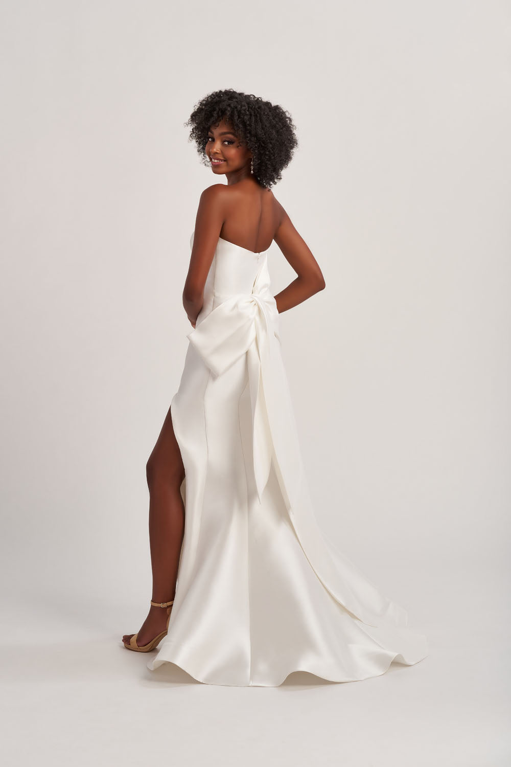 Colette CL8470 prom dress images.  Colette CL8470 is available in these colors: Scarlet, Diamond White, Fuchsia, Turquoise, Black.