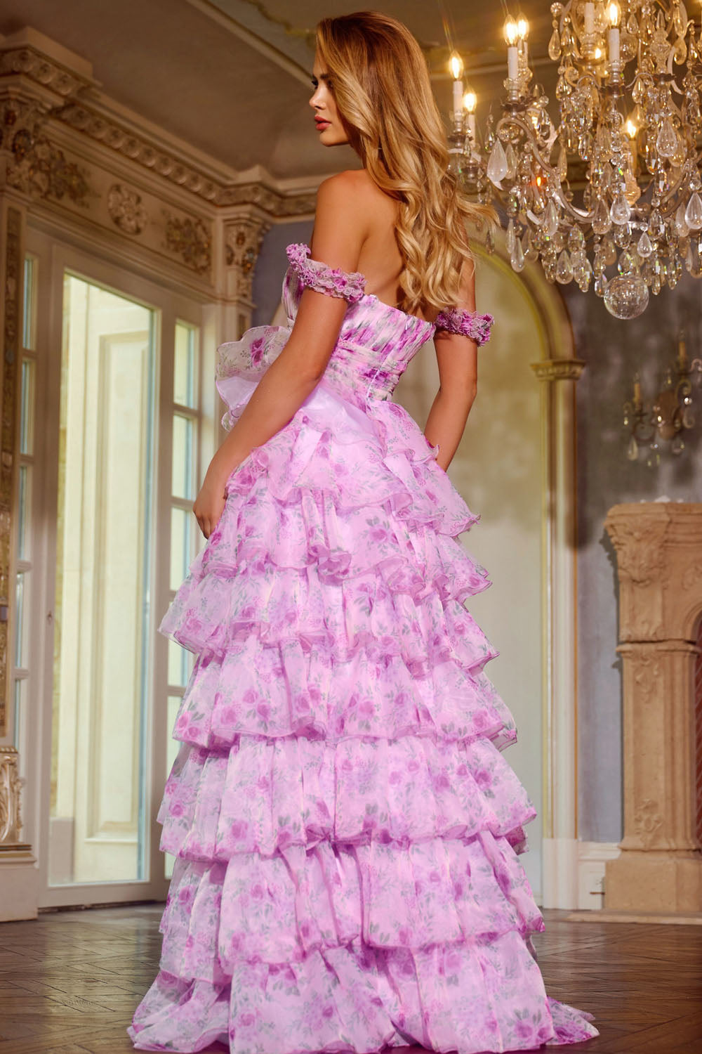 Jovani 43786 prom dress images. Jovani 43786 is available in these colors: Lilac.