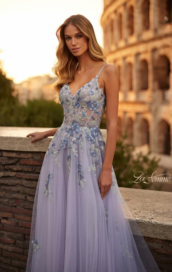 La Femme 32288 Dress | La Femme Dresses | Formal Approach 6 / Lavender Gray La Femme 32288 Dress | La Femme Dresses | Formal Approach 6 / Lavender Gray