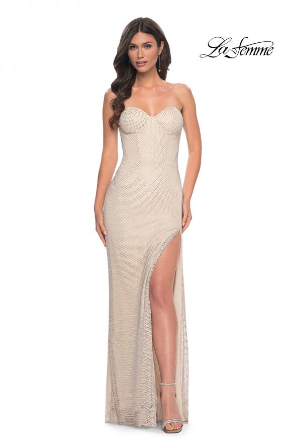 green emerald velvet dress Freesia Formal Dress Champagne - S