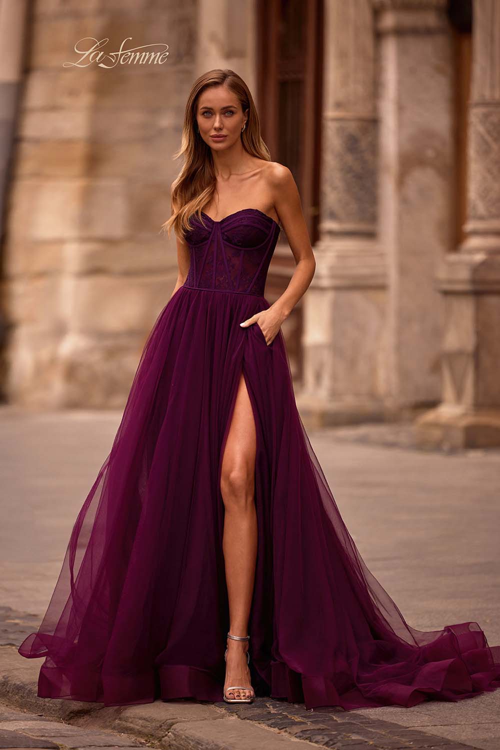 La Femme 32579 Dress | La Femme Dresses
