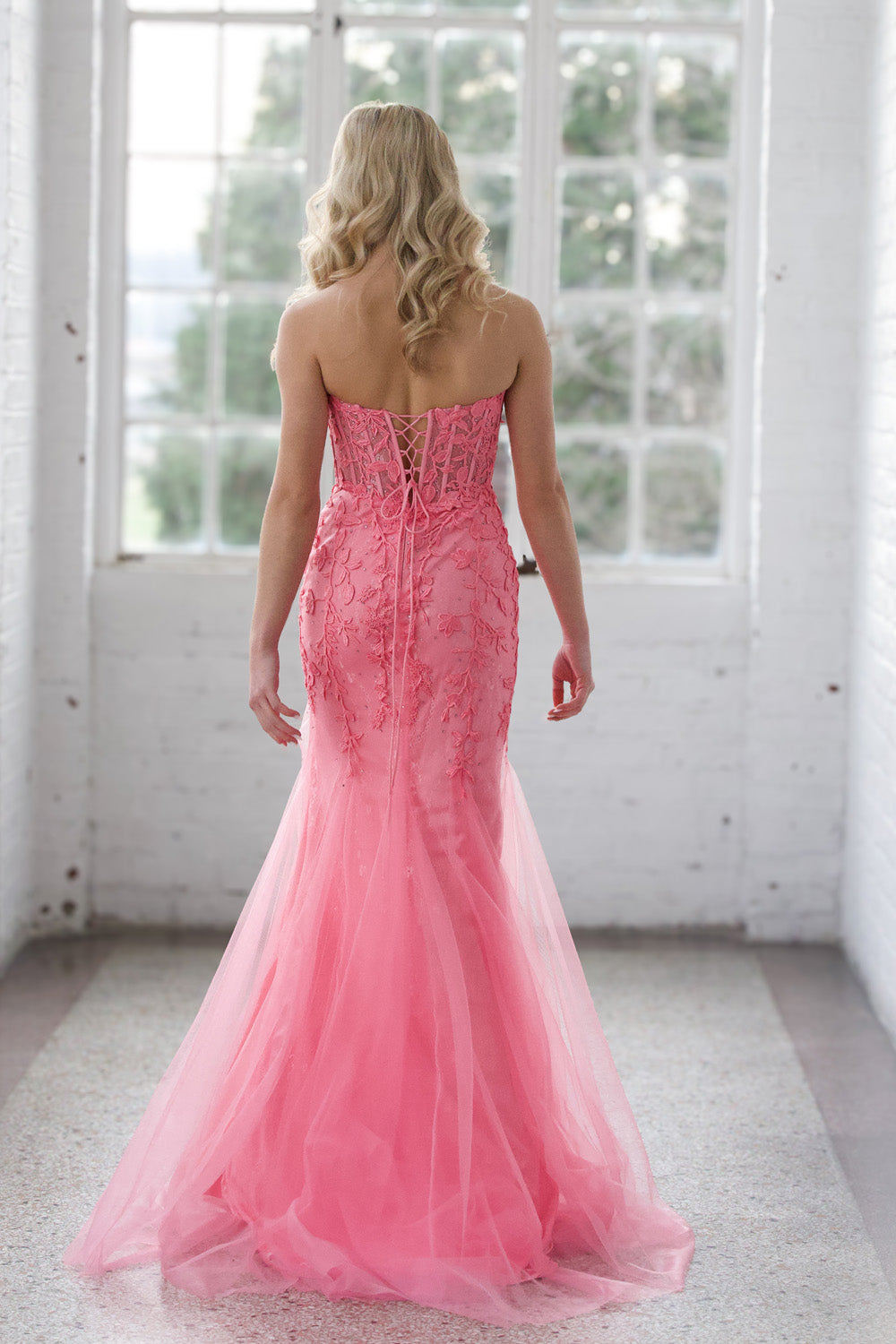 Miah Vega 24101 prom dress images. Miah Vega 24101 is available in these colors: Light Pink, Royal, Black, Lilac, Red, White, Yellow.