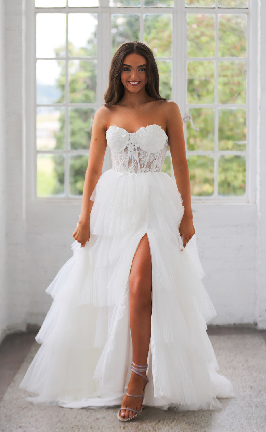 Miah Vega 24506 prom dress images. Miah Vega 24506 is available in these colors: Black, Red, White.