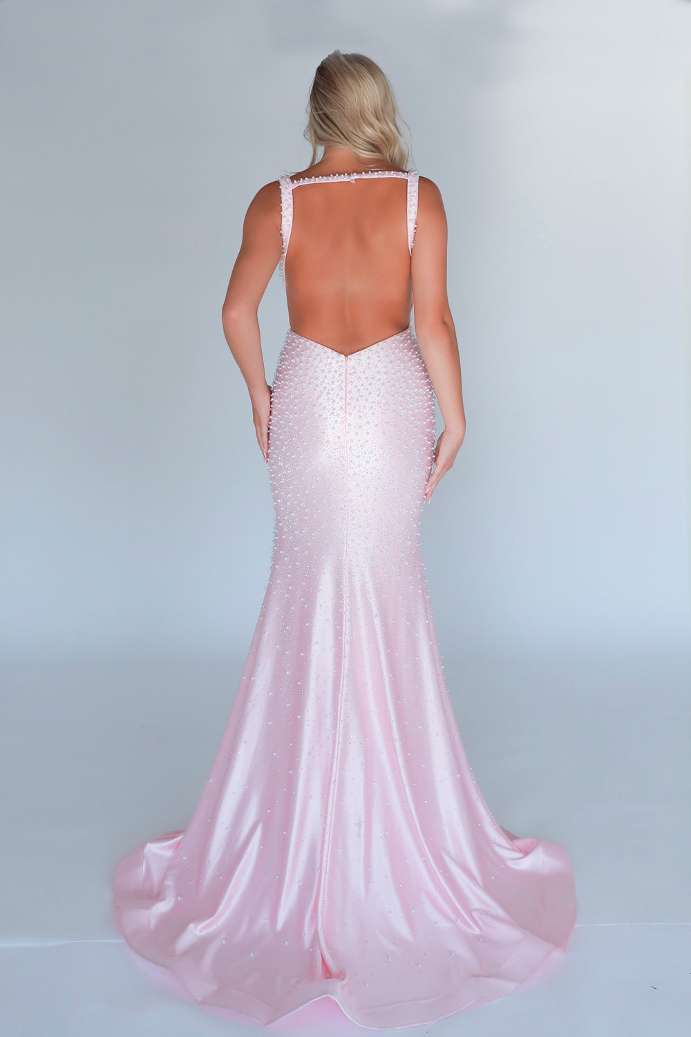 Miah Vega 24701 Pink dress