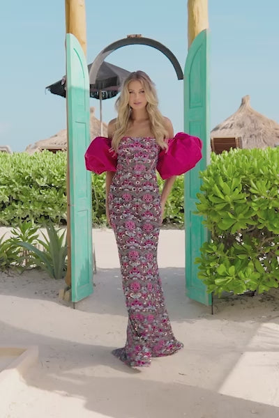 Sherri Hill 56150 prom dress videos. Sherri Hill 56150 is available in these colors: Pink Fuchsia.