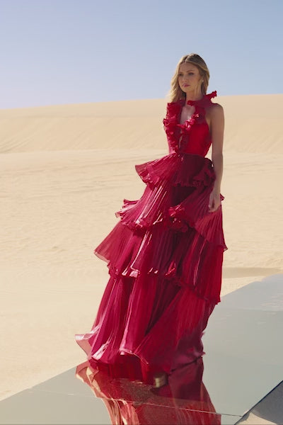 Sherri Hill 56801 prom dress video. Sherri Hill 56801 is available in these colors: Chartreuse, Black, Peacock, Silver, Purple, Gold, Fuchsia, Charcoal, Bronze, Bright Pink, Red.