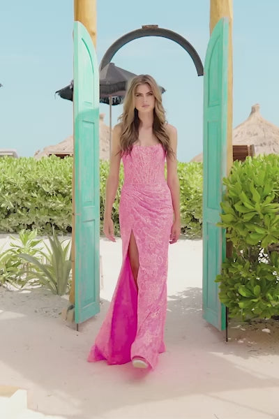 Sherri Hill 56063 prom dress video. Sherri Hill 56063 is available in these colors: Black, Red, Bright Pink, Emerald, Lilac, Peacock, Yellow, Ivory, Gunmetal, Navy, Royal.