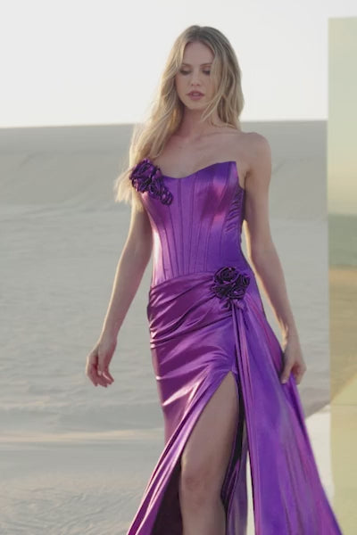 Sherri Hill 56839 prom dress video. Sherri Hill 56839 is available in these colors: Black, Silver, Magenta, Ocean Blue, Gold, Lilac.