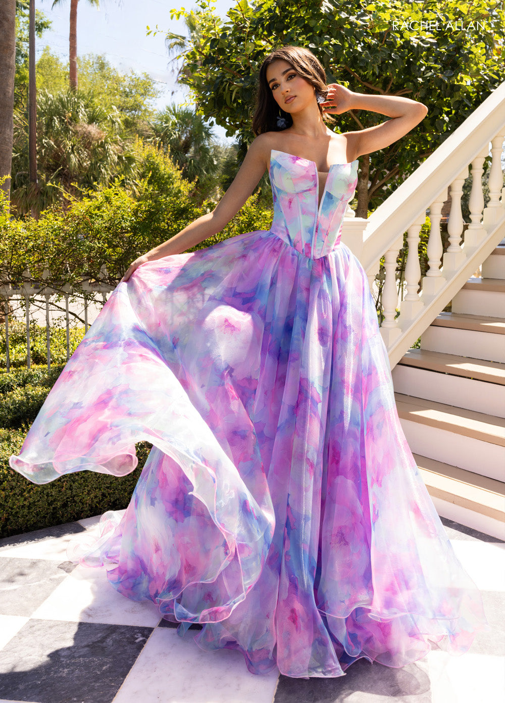 Rachel Allan 71069 Dress | Rachel Allan Dresses | Formal Approach 12 / Pink Multi Rachel Allan 71069 Dress | Rachel Allan Dresses | Formal Approach 12 / Pink Multi