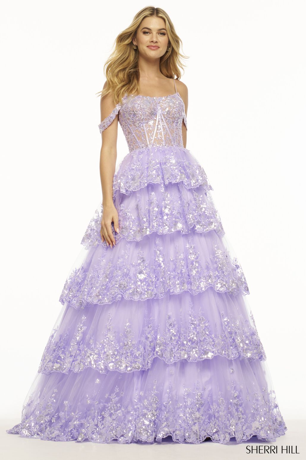 slim fit dress slacks Sherri Hill 56104 Dress | Sherri Hill Dresses