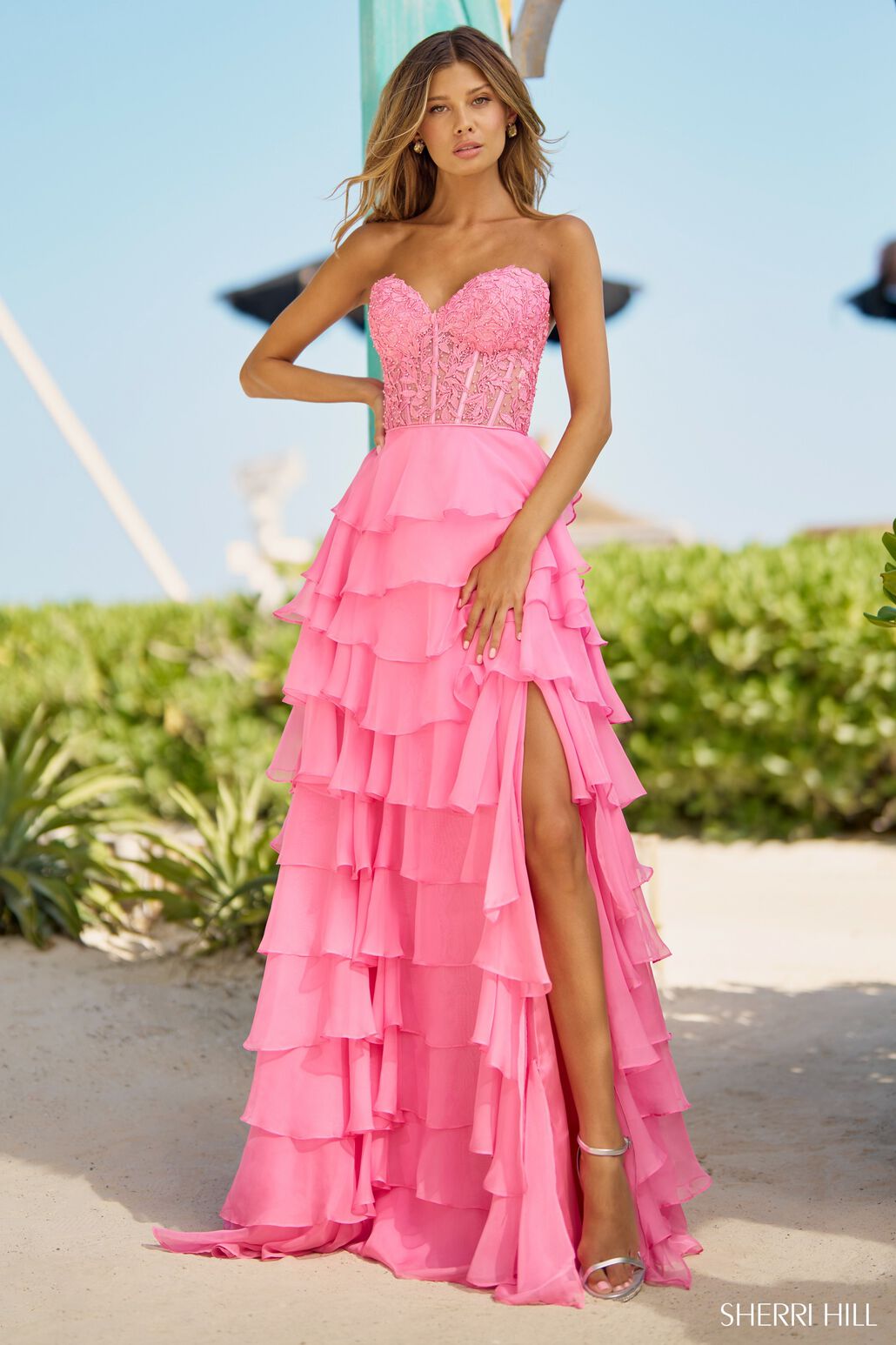 green emerald velvet dress Elegant Hot Pink Satin A-line Spaghetti Straps Prom Dresses, Formal Dress,  MP645