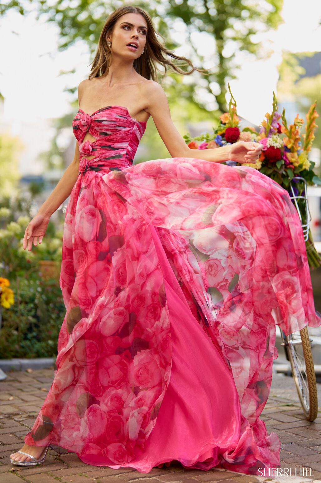 Sherri Hill 56241 Dresses 000 Rose Print