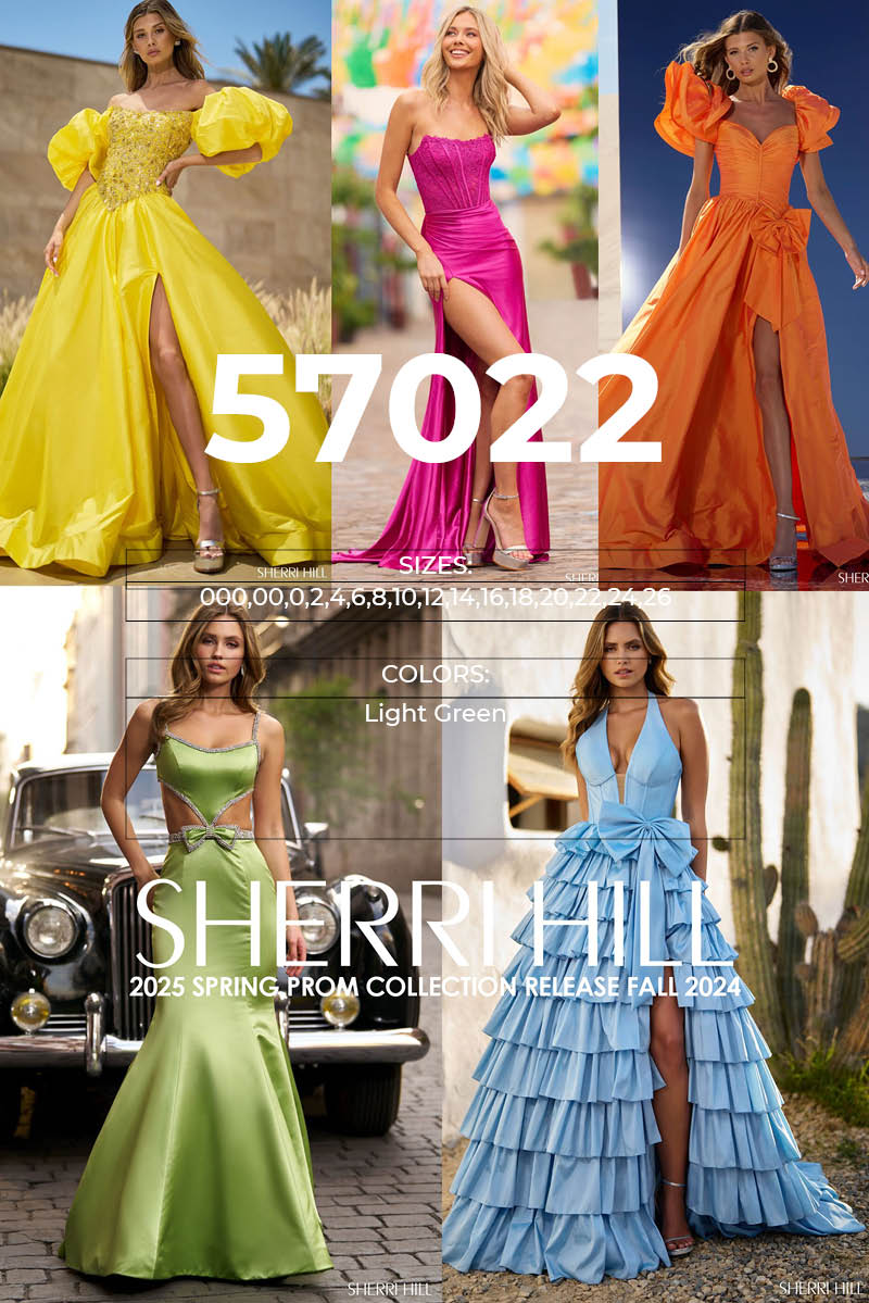 slim fit dress slacks Sherri Hill 57805 Dress | Sherri Hill Dresses main image 0
