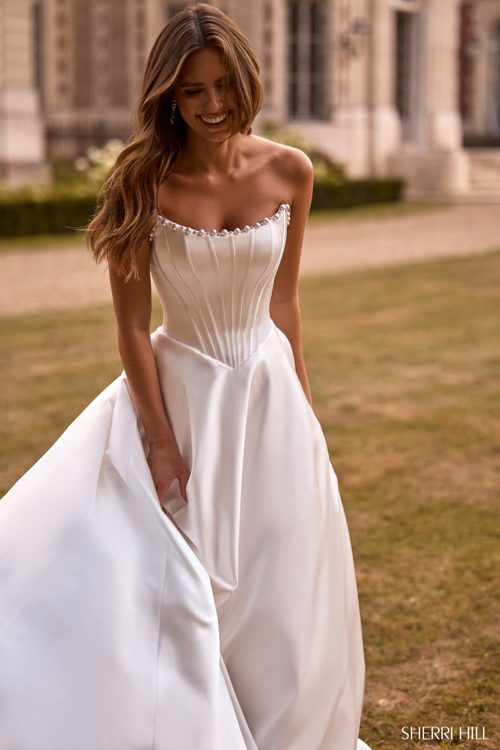 Sherri Hill 57742 prom dress images. Sherri Hill 57742 is available in these colors: Light Blue, Aqua, Periwinkle, Lilac, Yellow, Candy Pink, Bright Fuchsia, Black, Ivory, Light Green .