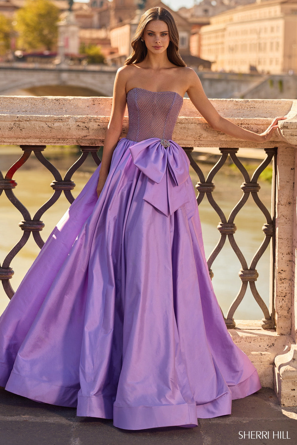 aqua and purple bridesmaid dresses Sherri Hill 67170 Dress | Sherri Hill Dresses
