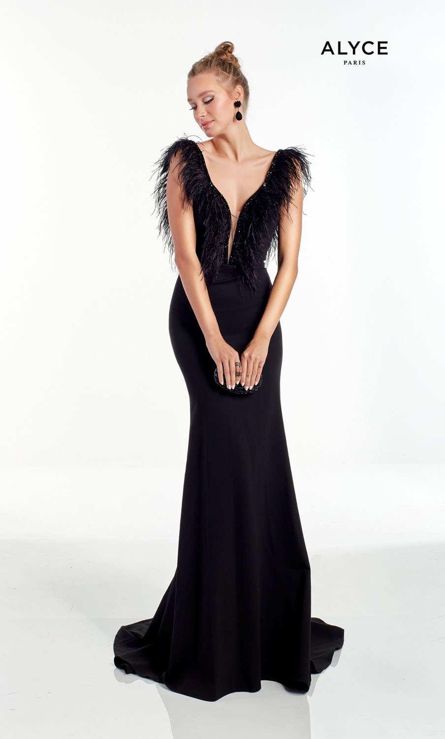 Alyce Paris 60905 Dresses 000 / Black