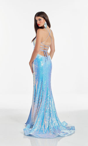 Alyce Paris 60937 prom dress images.  Alyce Paris 60937 is available in these colors: Magic Opal.