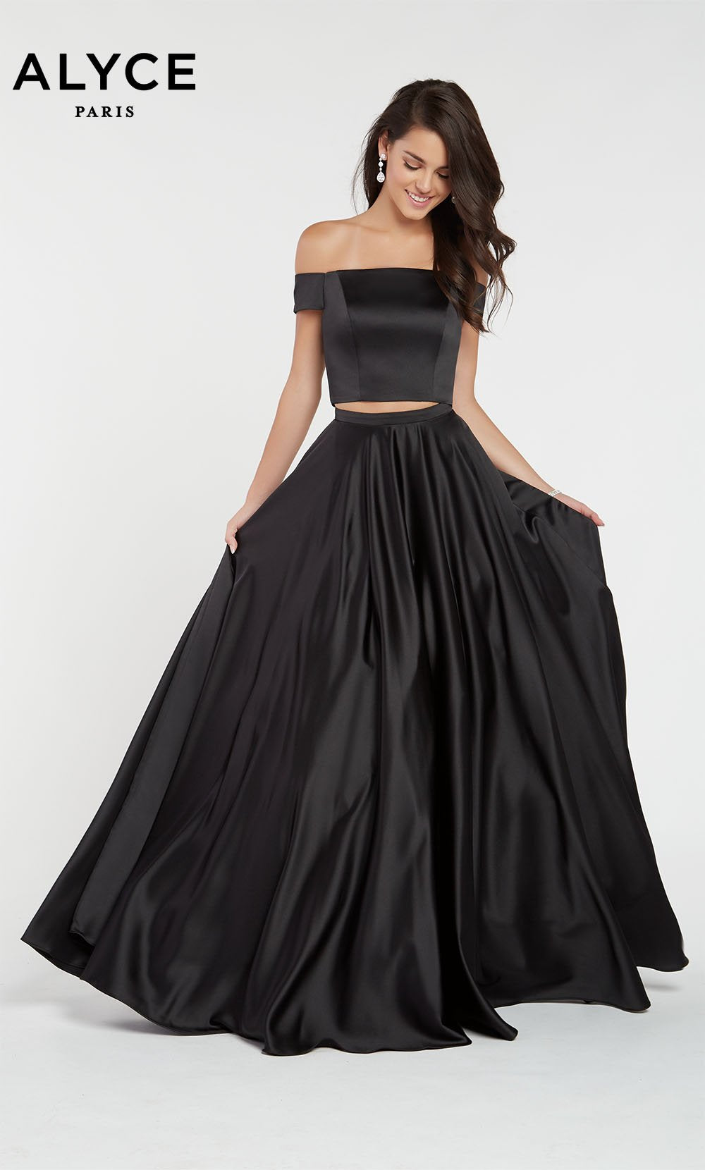 Alyce Paris 1426 prom dress images. Alyce Paris 1426 is available in these colors: Diamond White, Royal, Black, Claret, Yellow.