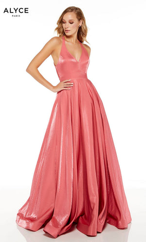 Alyce Paris 60623 prom dress images.  Alyce Paris 60623 is available in these colors: Demure, French Blue, Wine, Dragonfly.