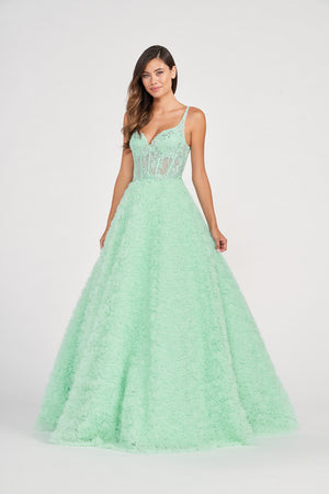 Colette CL2000 prom dress images.  Colette CL2000 is available in these colors: Diamond White, Lilac, Blush, Mint.