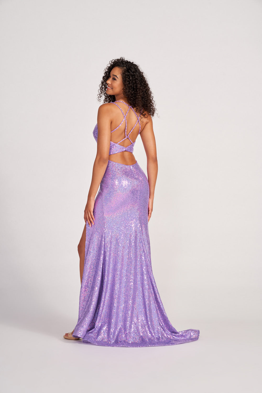 Colette CL2038 prom dress images. Colette CL2038 is available in these colors: Red, Silver, Lilac Multi, Turquoise Multi.