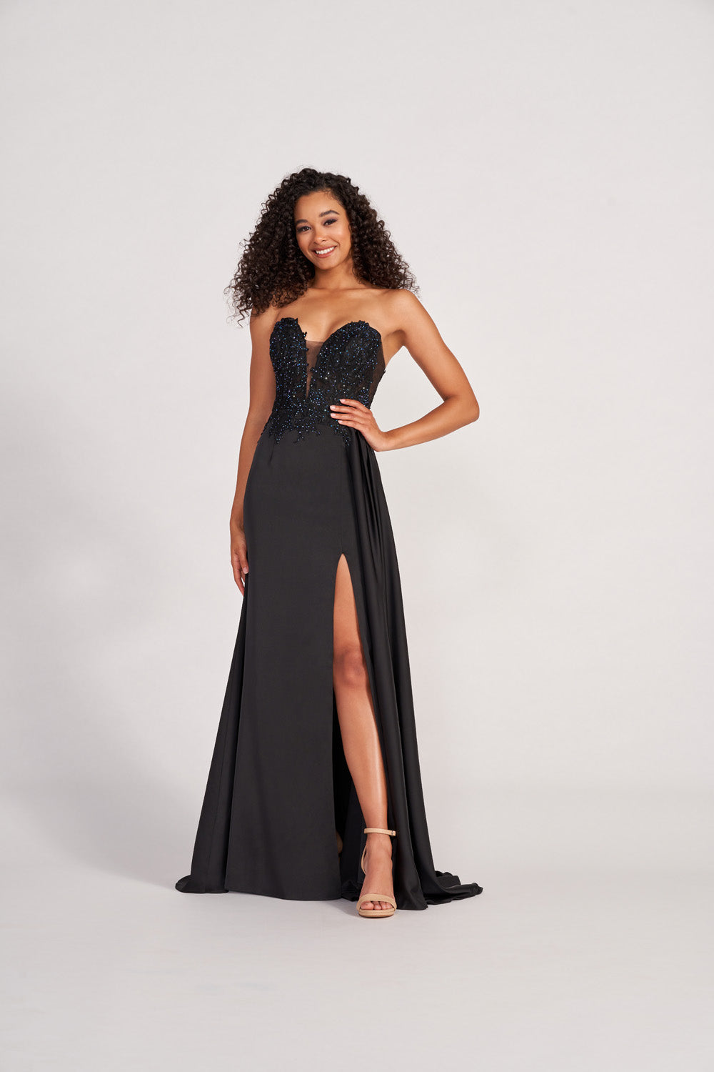 black and diamond prom dresses Cap Toe Lace Up Boot, Black