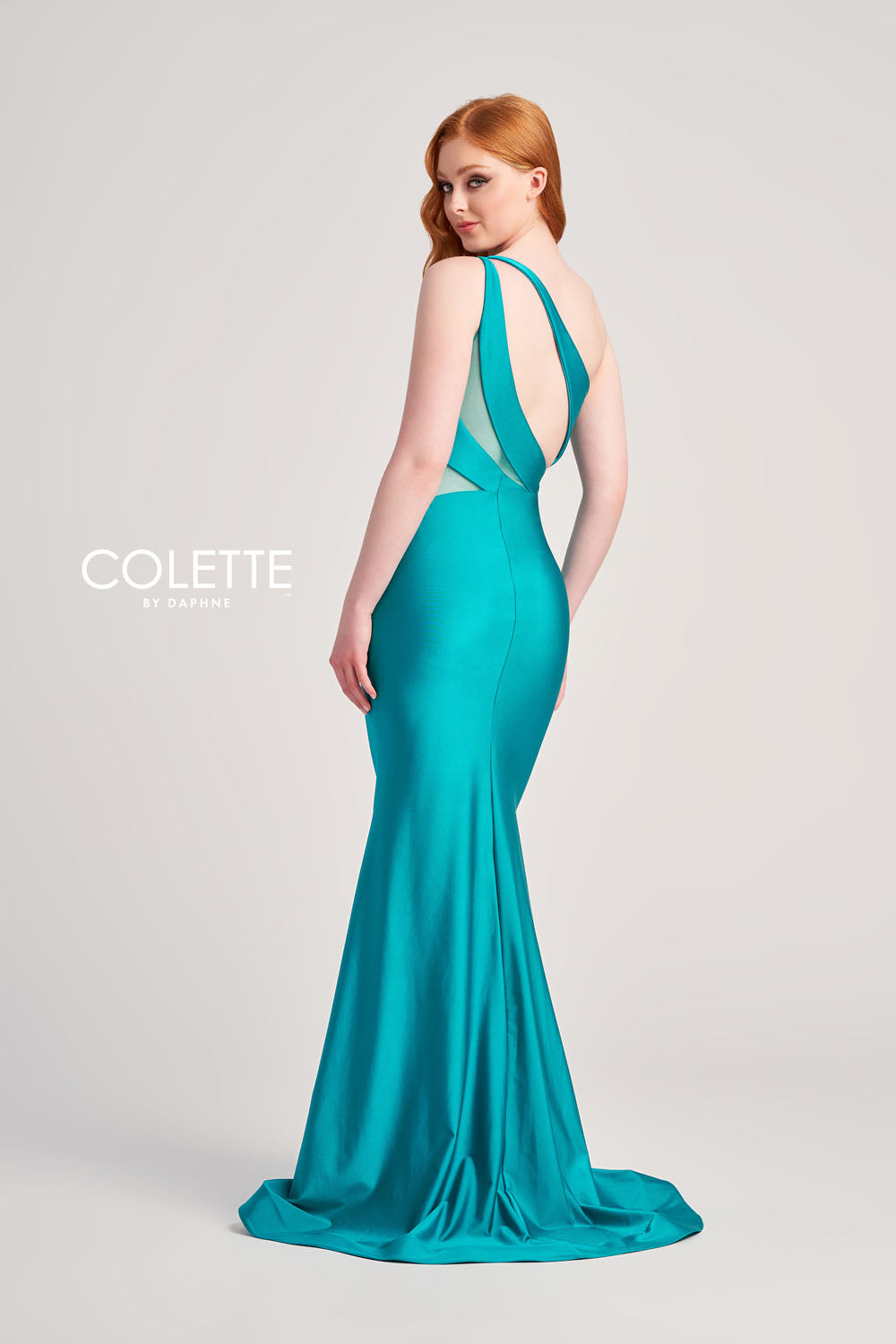 Colette CL5207 prom dress images. Colette CL5207 is available in these colors: Turquoise, Black, Lilac, Pink, Purple, Red.