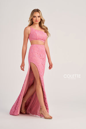 Colette CL5267 prom dress images.  Colette CL5267 is available in these colors: Sage, Rose, Lilac.