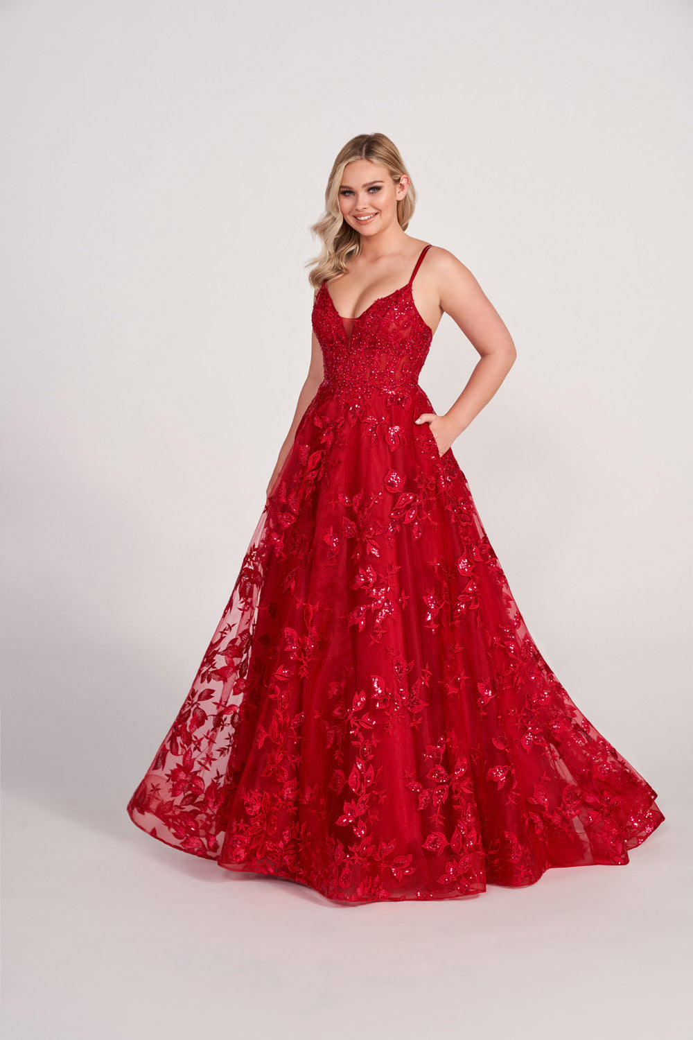 Ellie Wilde EW34119 Dress | Ellie Wilde Dresses | Formal Approach 14 / Navy Blue