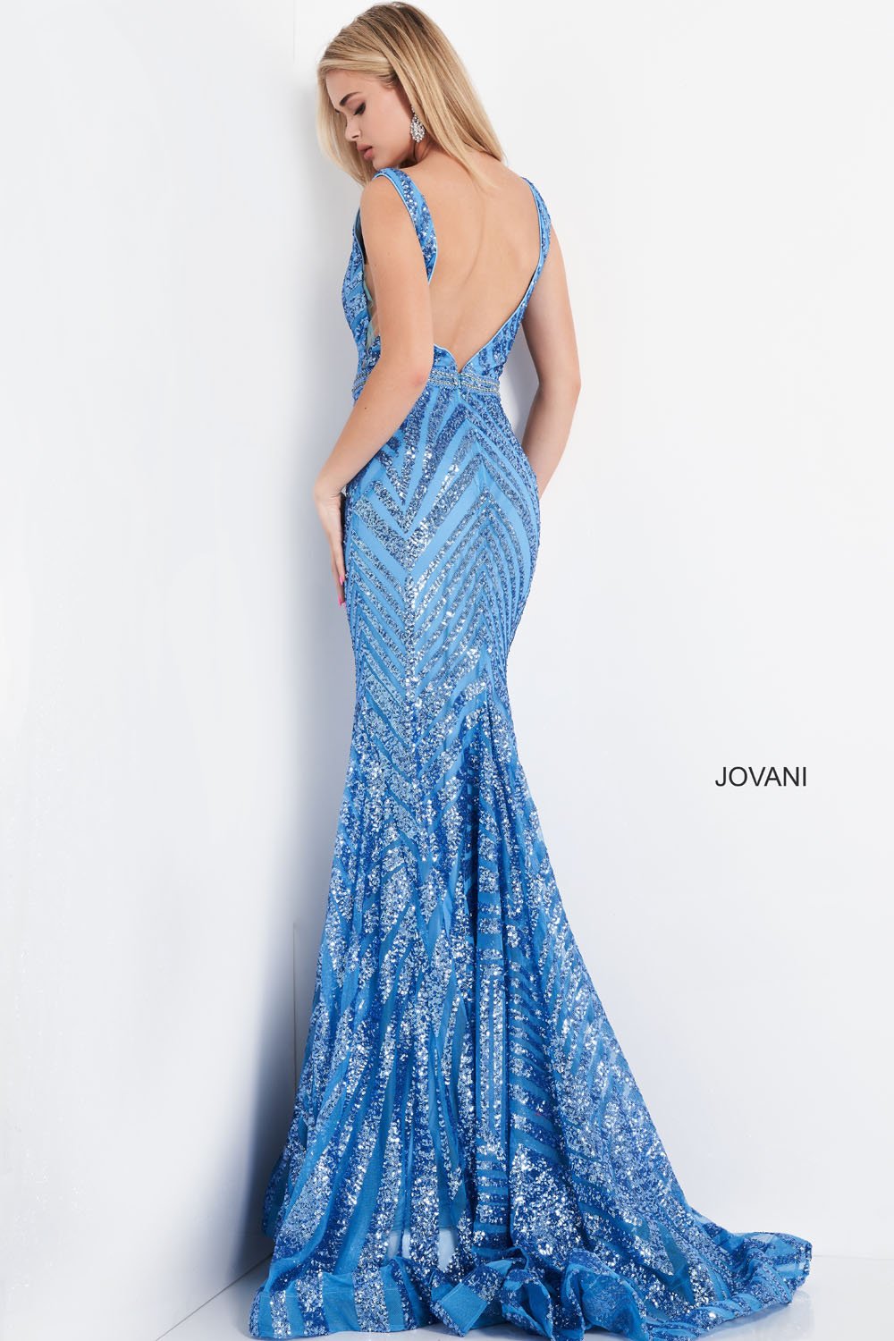 Jovani 03570 prom dress images. Jovani 03570 is available in these colors: Black Nude, Light Blue, Red, Rose Gold, Yellow.
