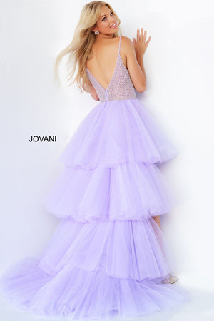 Jovani 07231 Lilac prom dresses images.