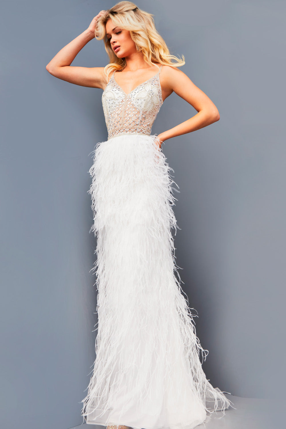 Jovani 08525 Dress | Jovani Dresses | Formal Approach 0 / Light Blue