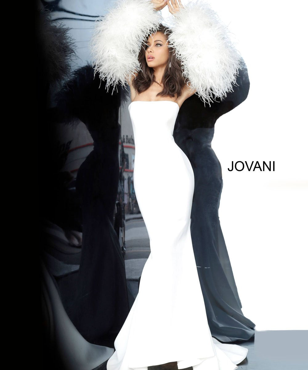 Jovani 1226 prom dress images. Jovani 1226 is available in these colors: Black, Blush, White.