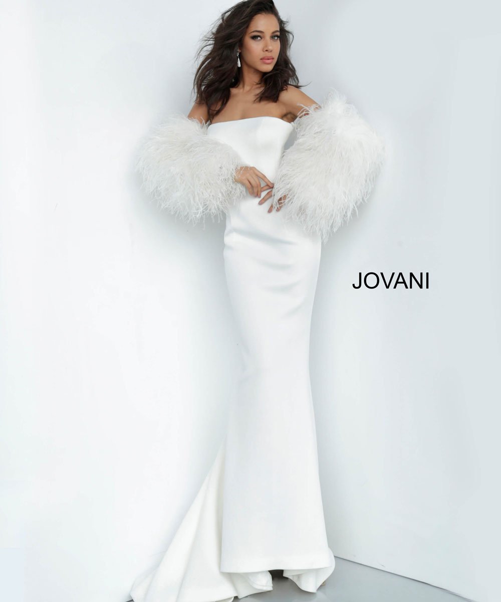 Jovani 1226 prom dress images. Jovani 1226 is available in these colors: Black, Blush, White.