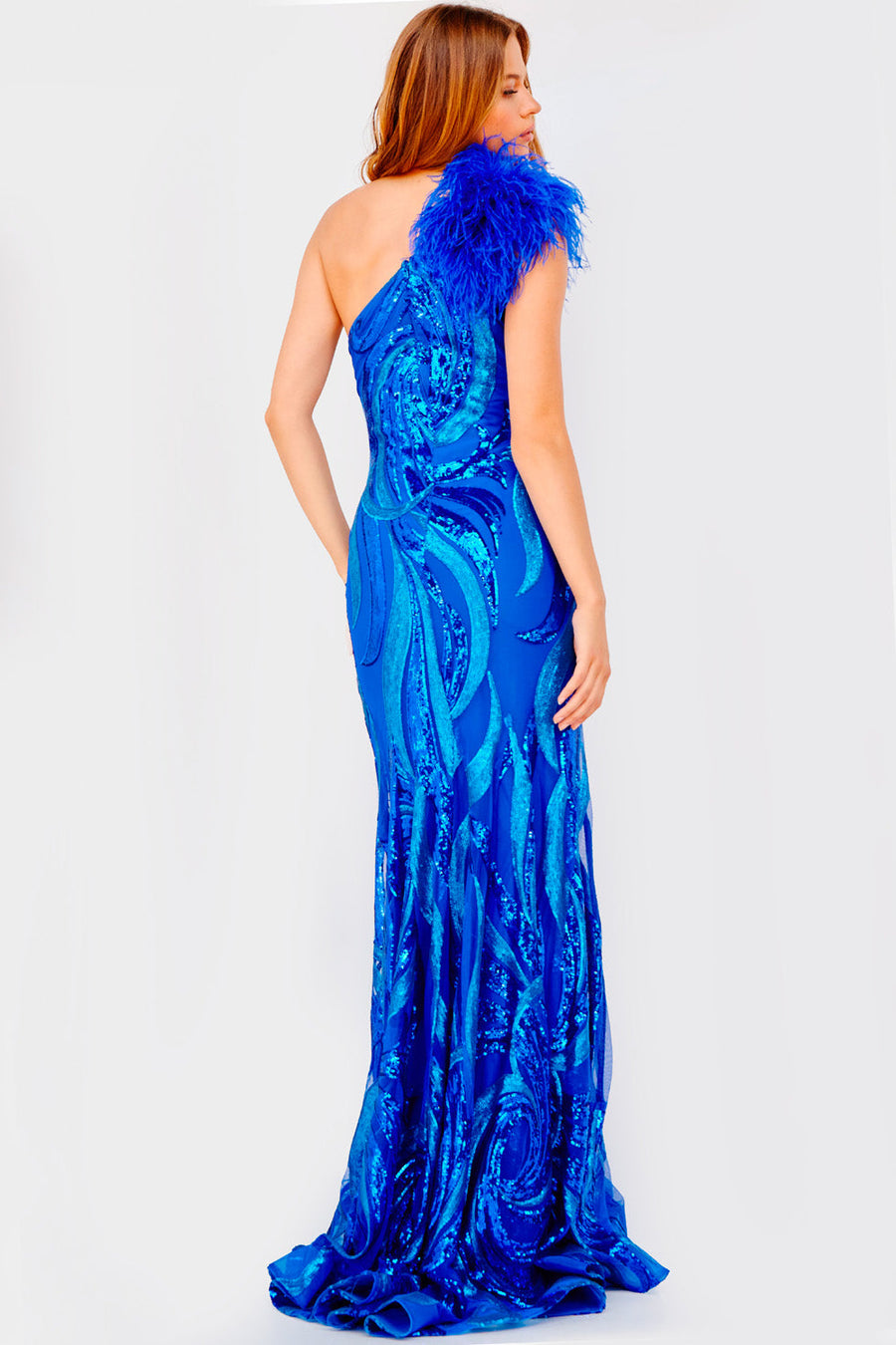 Jovani 32596 Royal prom dress images.  Jovani style 32596 is available in these colors: Royal.