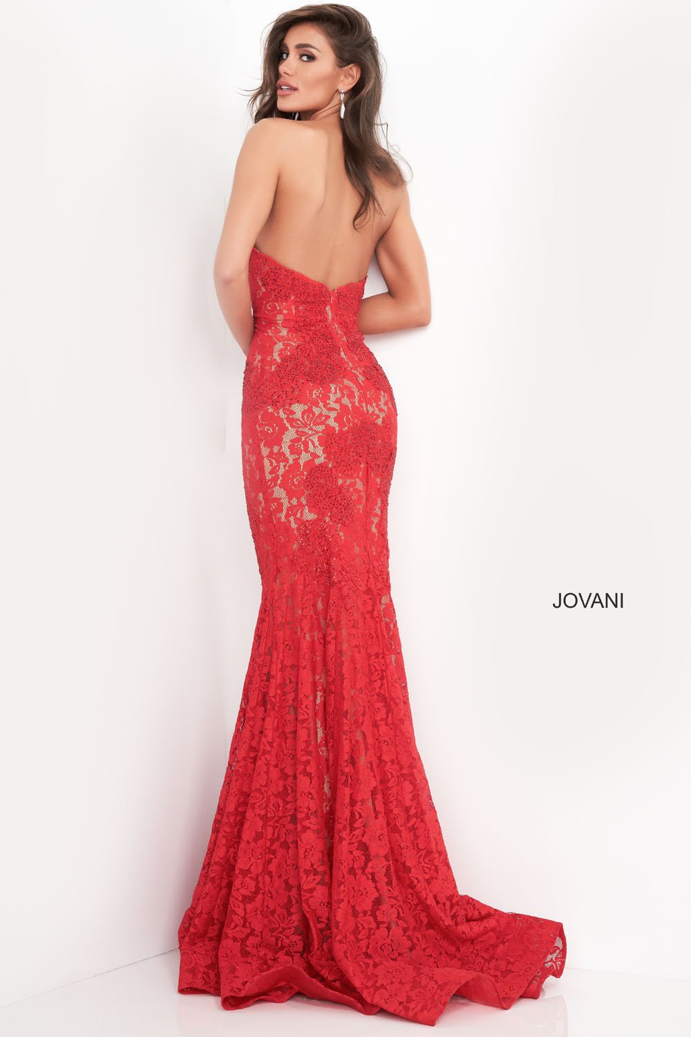 Jovani 37334 prom dress images. Jovani 37334 is available in these colors: Black, Bright Pink, Dusty Pink, Emerald, Fuchsia, Ivory, Light Blue, Lilac,Mauve, Navy, Perriwinkle, Red, Royal.