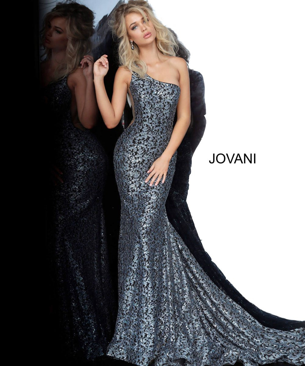 Jovani 3927 prom dress images. Jovani 3927 is available in these colors: Black, Black Blue, Peacock, Red.