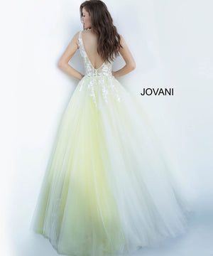 Jovani 55634 prom dress images.  Jovani 55634 is available in these colors: Champagne, Navy Black, Off White Blush, Off White Light Blue, Off White Lilac, Off White Off White, Off White Yellow, Red, Teal.