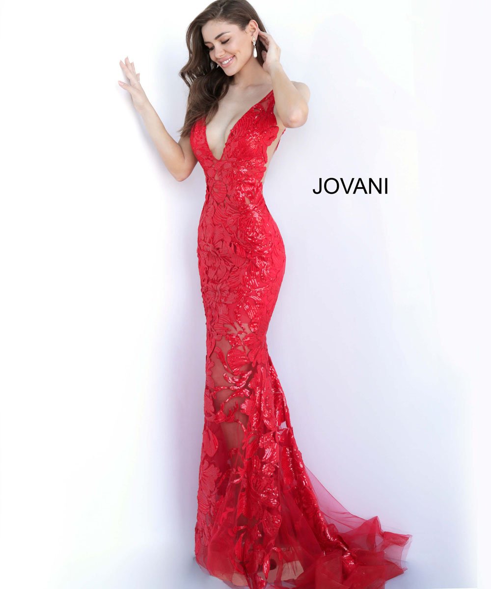 Jovani 60283 prom dress images. Jovani 60283 is available in these colors: Yellow.