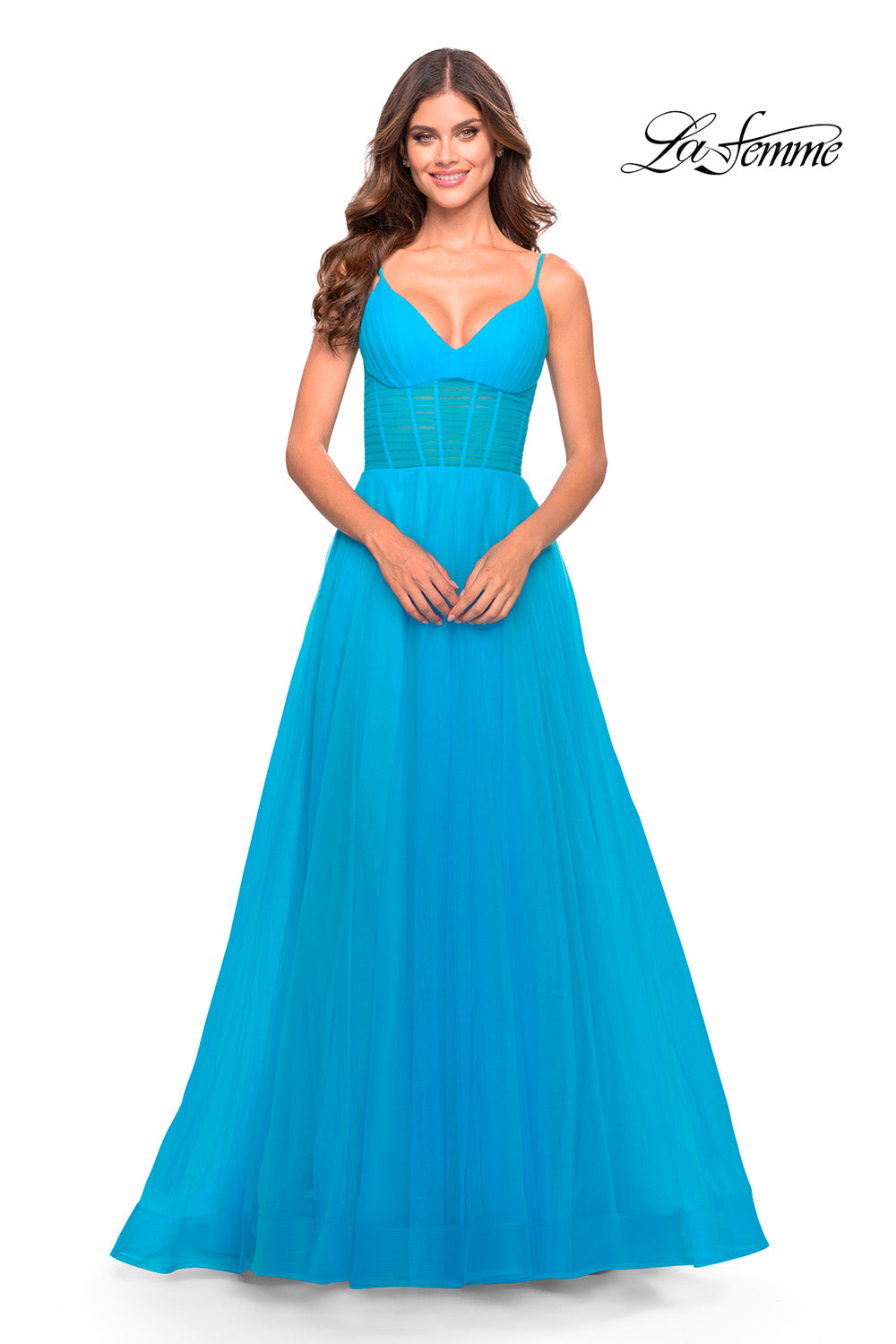 La Femme 31502 Dress | La Femme Dresses | Formal Approach 4 / Light Periwinkle La Femme 31502 Dress | La Femme Dresses | Formal Approach 4 / Light Periwinkle