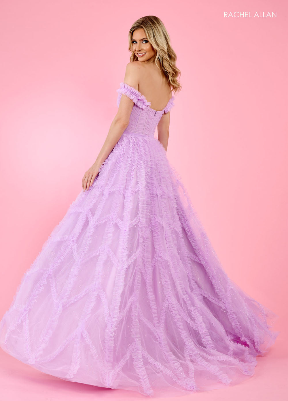 Rachel Allan 70555 prom dress images. Rachel Allan 70555 is available in these colors: Mint, Orchid, Powder Blue.